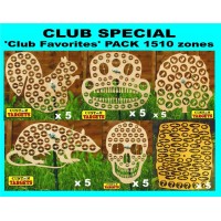 Club Special '30 CLUB FAVORITES'  Reactive Target Pack 1510 zones