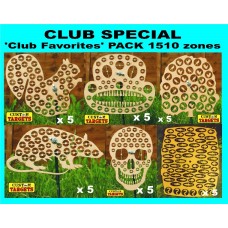 Club Special '30 CLUB FAVORITES'  Reactive Target Pack 1510 zones