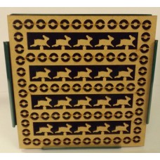 FAIRGROUND RABBIT SHOOT REACTIVE PELLET CATCHER INSERT - to fit 17cm Pellet Catchers.