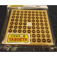 6pack of 17cm Reactive Target Inserts for 17cm Pellet catchers