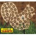 6 PACK  Assorted Reactive Airgun Targets  411 shoot away zones (Optional steel Target Holder available)  
